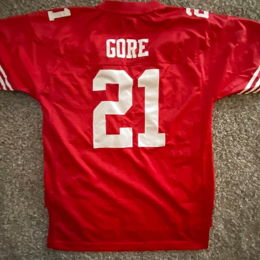 San Francisco 49ers FRANK GORE Jersey XL NFL Football